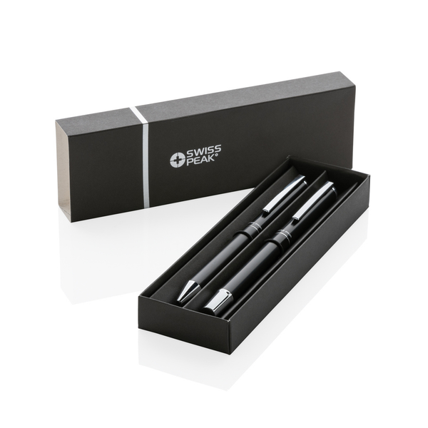 Swiss Peak Cedar recycled aluminum pen set