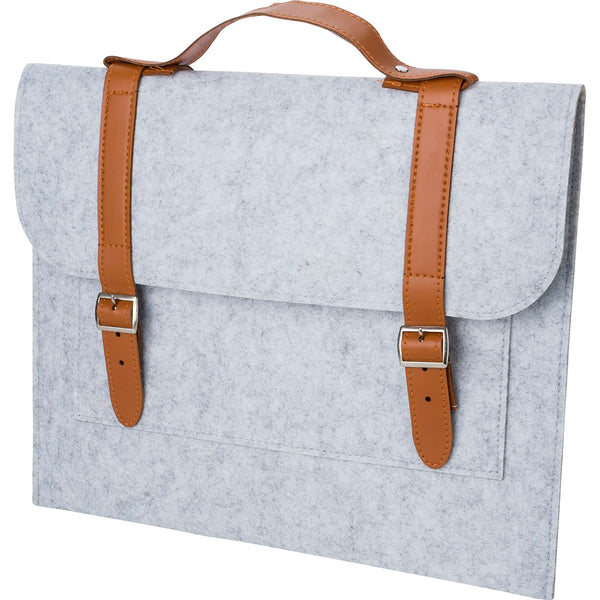 Branded Musselwick RPET felt document bag