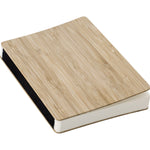 Branded Freshborough Bamboo covered notebook