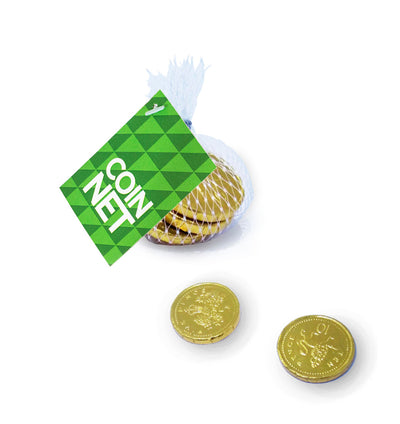 Promotional Chocolate Coin Net Bag