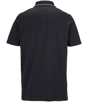 NEOBLU Unisex Orel Piqué Polo Shirt Deep Black
