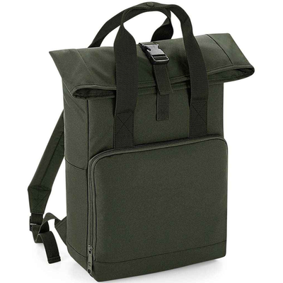 BagBase Recycled Twin Handle Roll-Top Backpack