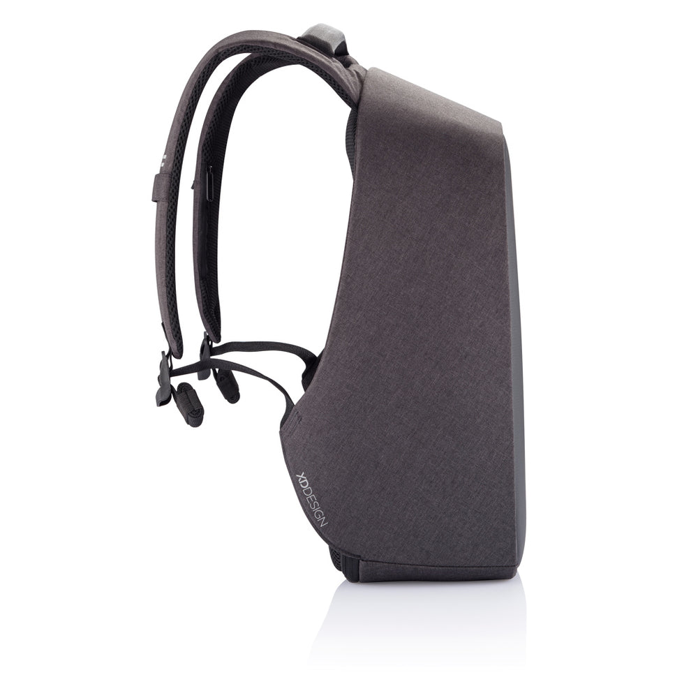 Bobby Hero Regular, Anti-theft backpack Black, Black
