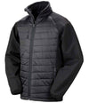 Result Genuine Recycled Compass Padded Jacket Black/Black