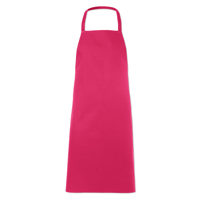 Kitchen apron in cotton Fuchsia