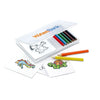 Branded Wooden pencil colouring set