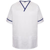 Behrens Contrast Trim Smart Scrub Top