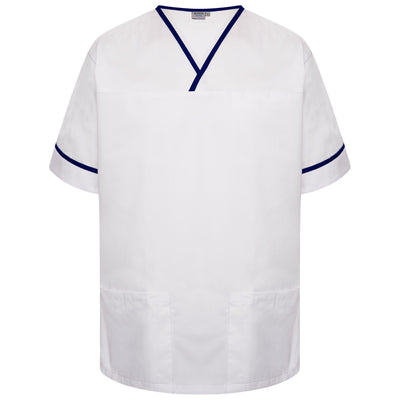 Branded Behrens Contrast Trim Smart Scrub Top