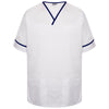 Behrens Contrast Trim Smart Scrub Top