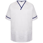 Behrens Contrast Trim Smart Scrub Top