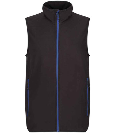 Regatta Navigate Fleece Bodywarmer Black/New Royal Blue