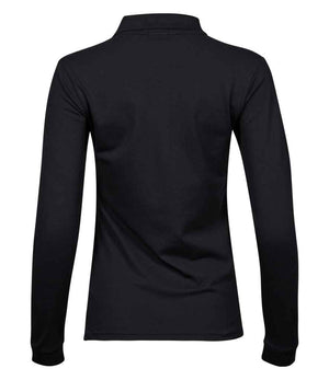 Tee Jays Ladies Luxury Stretch Long Sleeve Polo Shirt