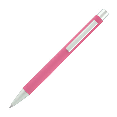 Travis Soft Feel Ball Pen with Chrome Trim