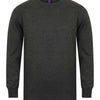 Henbury Lightweight Cotton Acrylic Crew Neck Sweater