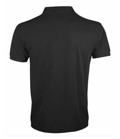 SOL'S Prime Poly/Cotton Piqué Polo Shirt Dark Grey