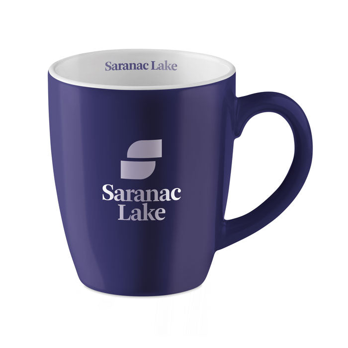 Branded Ceramic coloured mug 290 ml