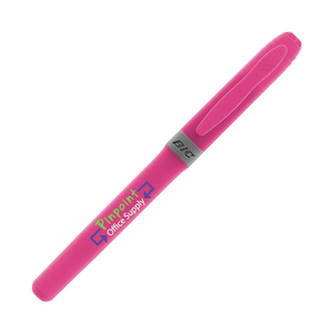BIC® Brite Liner® Grip Highlighter, Pink