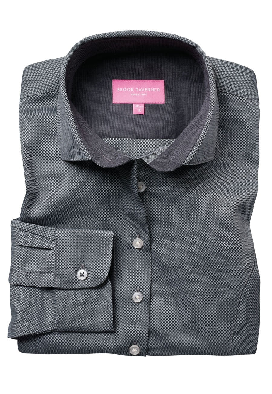 Branded Brook Taverner Aspen Royal Oxford Shirt