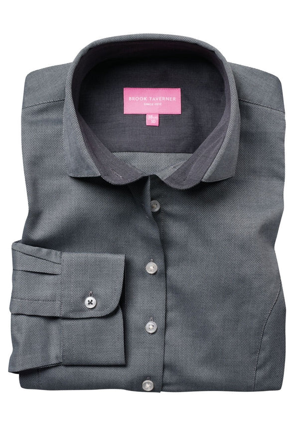 Branded Brook Taverner Aspen Royal Oxford Shirt