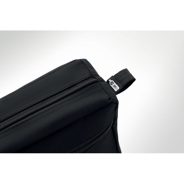 Branded 600D RPET toilet bag