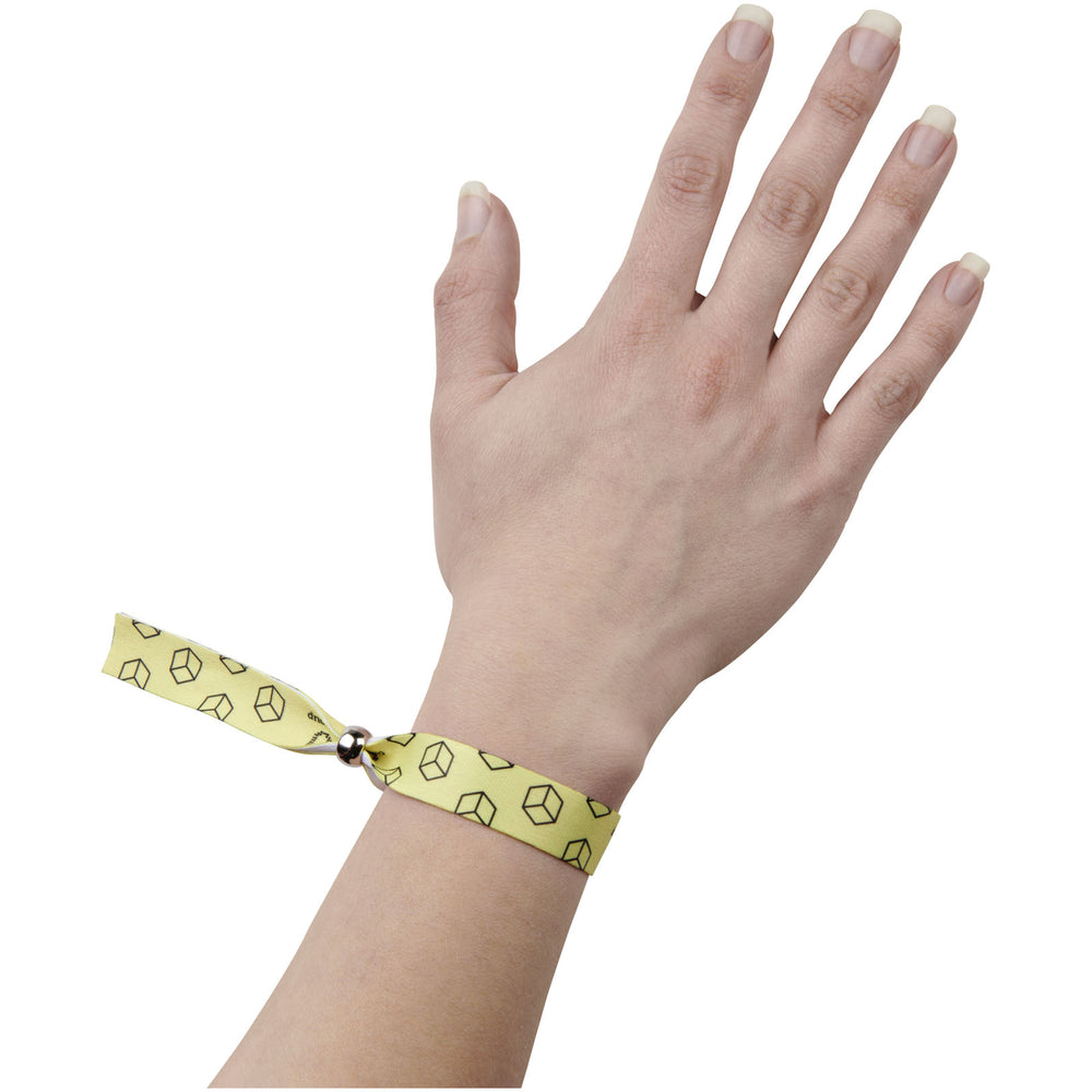 Branded El sublimation festival bracelet double