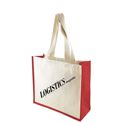 Kongoni Jute & Canvas Bag