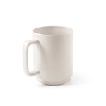 MIGHTY. Ceramic mug with cylindrical body 330 mL