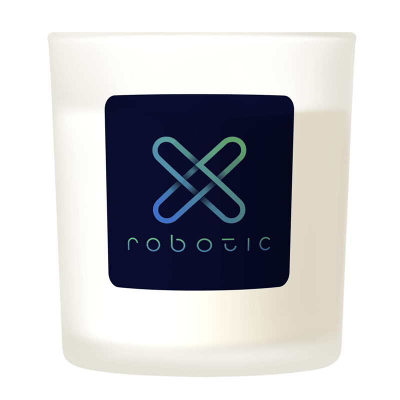 Citrus Scented Glass Candle