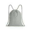 Branded Impact AWARE™ recycled cotton drawstring backpack 145g