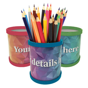 Desk Tidy Pen Pots Supplied Flat Packed for Mailing