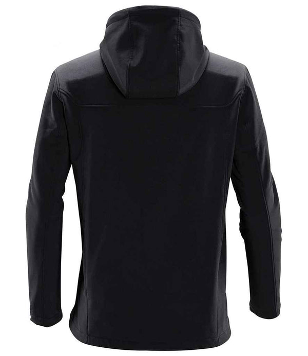Stormtech Orbiter Hooded Soft Shell Jacket Black/Azure