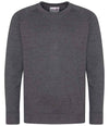 AWDis Academy Kids Raglan Sweatshirt Charcoal