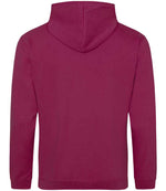 AWDis College Hoodie Cranberry