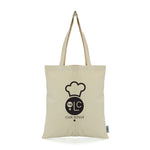 Branded 7oz Recycled Cotton Shopper. Long Handled
