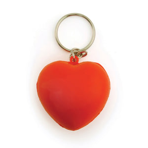 Heart Shaped Stress Keyring