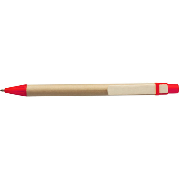Branded Kyotts Ballpen with cardboard barrel