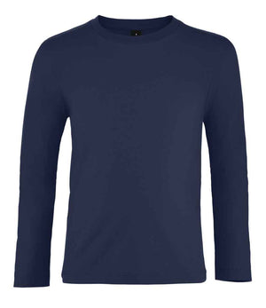 SOL'S Kids Imperial Long Sleeve T-Shirt French Navy