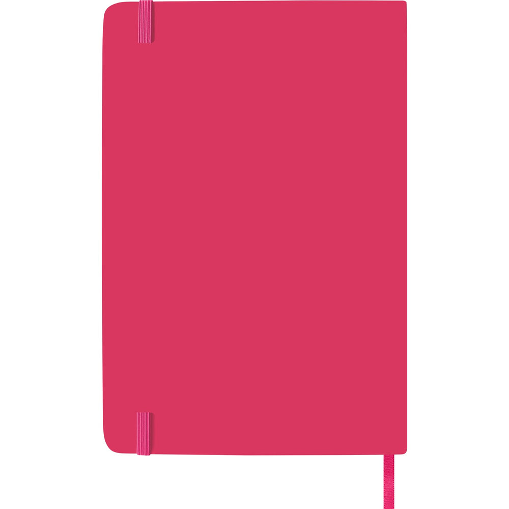 Branded Peverey Notebook soft feel (approx. A5)