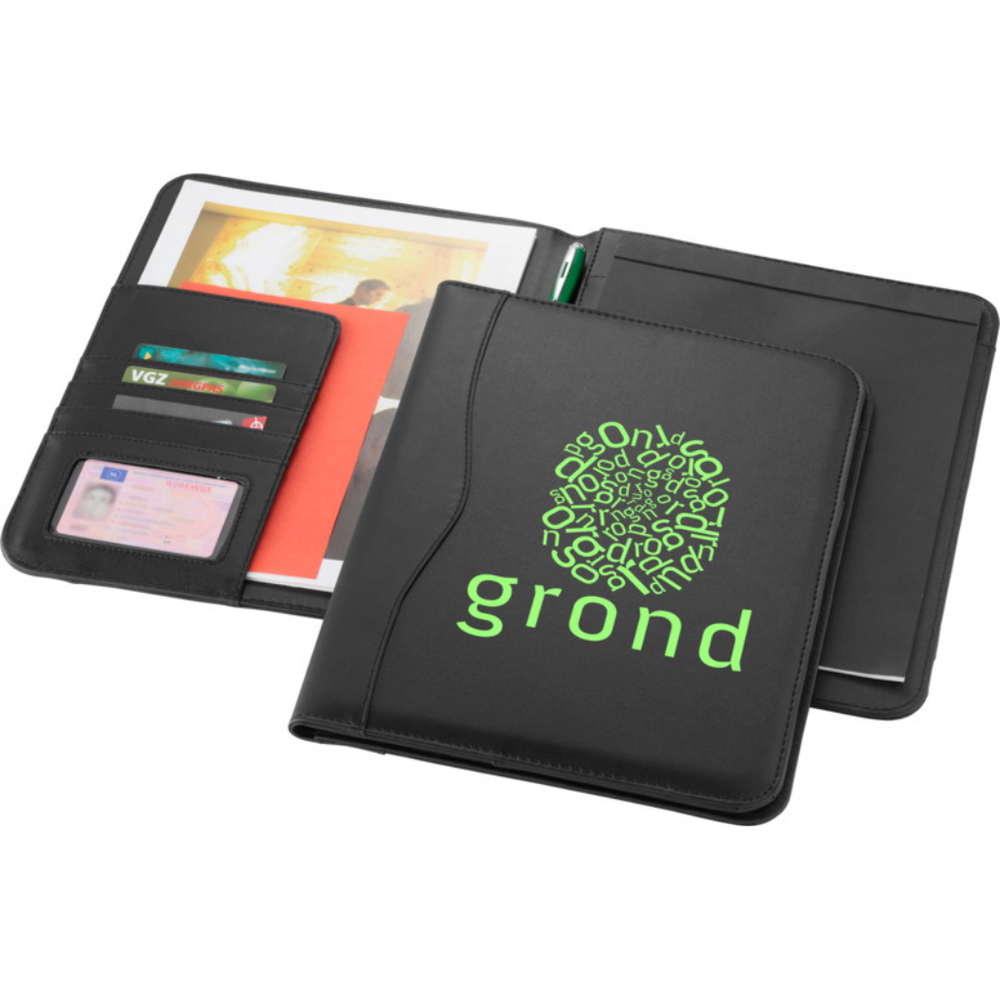 Branded Ebony A4 portfolio