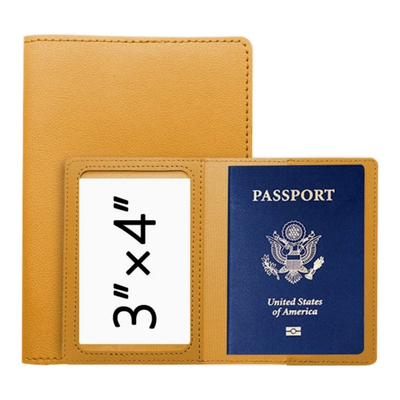 PU Leather Passport Cover