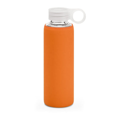 DHABI. Borosilicate glass sports bottle 380 mL