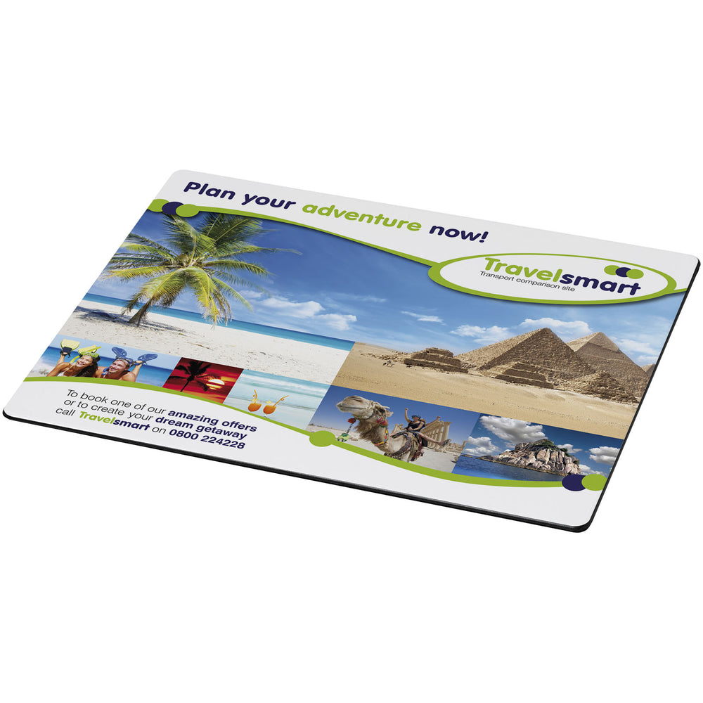 Branded Brite-Mat® rectangular mouse mat