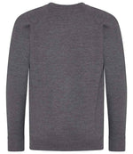 AWDis Academy Kids Raglan Sweatshirt Charcoal