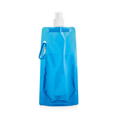 Kwill Foldable Sports Bottle with Carabiner Clip - 460ml