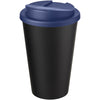 Branded Americano® Eco 350 ml recycled tumbler with spill-proof lid
