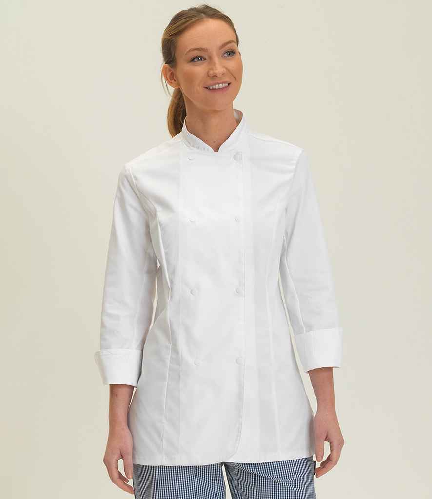 Dennys Ladies Long Sleeve Premium Chef's Jacket