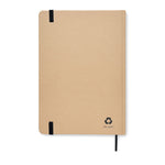 Branded A5 recycled carton notebook