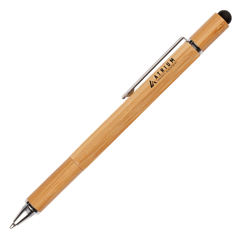 Systemo Bamboo 6 in 1 Multifunction Pen