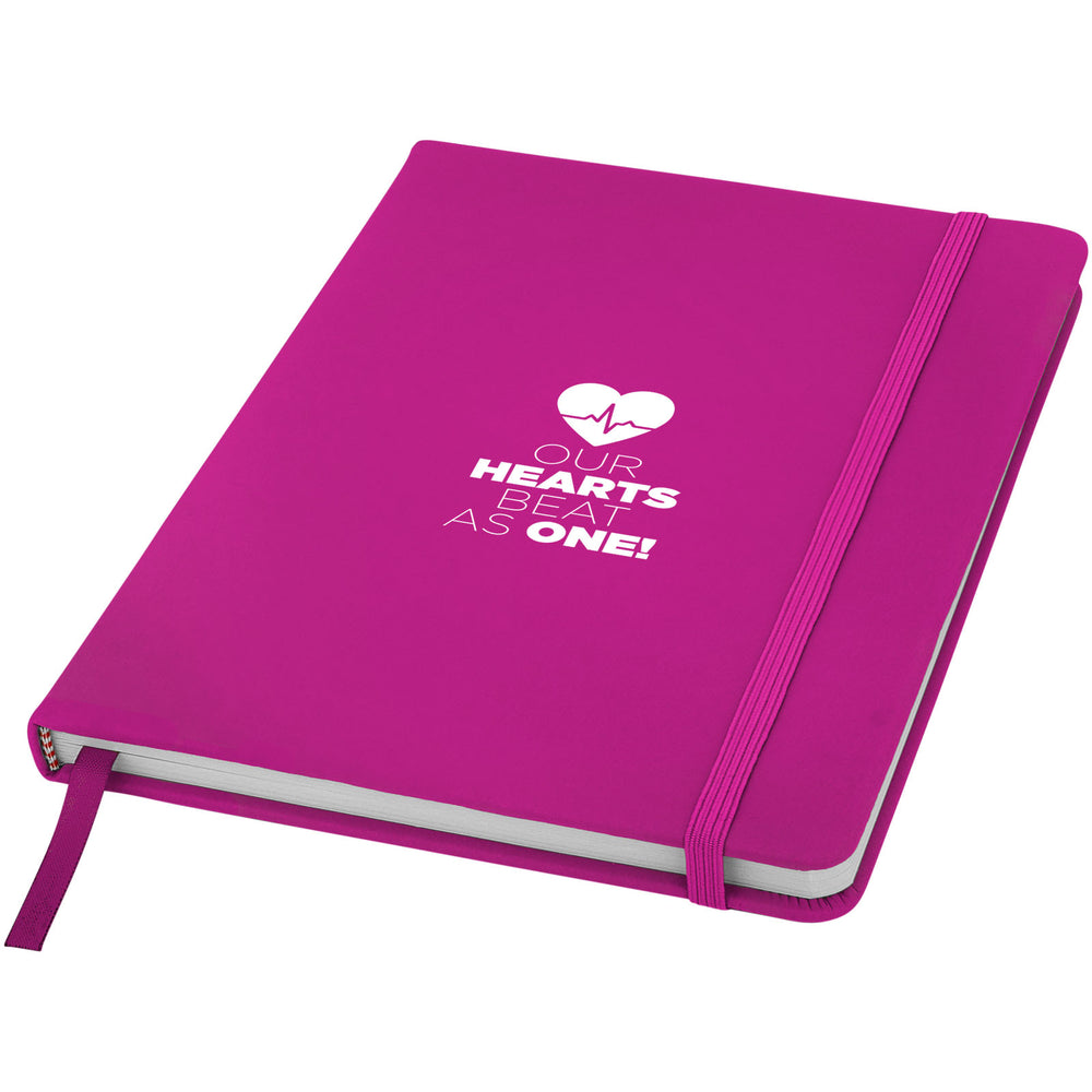 Branded Spectrum A5 hard cover notebook