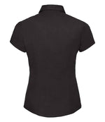 Russell Collection Ladies Short Sleeve Easy Care Fitted Shirt